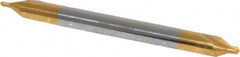 Hertel - #1 Plain Cut 60° Incl Angle Solid Carbide Combo Drill & Countersink - Makers Industrial Supply