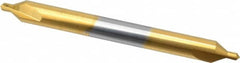 Hertel - #2 Plain Cut 60° Incl Angle Solid Carbide Combo Drill & Countersink - Makers Industrial Supply