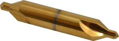 Hertel - #7 Plain Cut 60° Incl Angle Solid Carbide Combo Drill & Countersink - Makers Industrial Supply