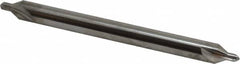 Hertel - #6 Plain Cut 60° Incl Angle Solid Carbide Combo Drill & Countersink - Makers Industrial Supply