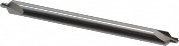 Hertel - #4 Plain Cut 90° Incl Angle Solid Carbide Combo Drill & Countersink - Makers Industrial Supply