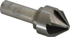 Hertel - 1-1/2" Head Diam, 3/4" Shank Diam, 6 Flute 90° Solid Carbide Countersink - Makers Industrial Supply