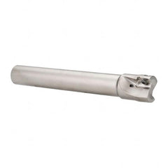 Seco - 1-1/4" Cut Diam, 0.669" Max Depth of Cut, 1" Shank Diam, 7.68" OAL, Indexable Square Shoulder End Mill - XO.X 1806.. Inserts, Cylindrical Shank, 90° Lead Angle, Through Coolant, Series Power Turbo - Makers Industrial Supply