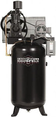 Campbell Hausfeld - 7.5 hp, 80 Gal Stationary Electric Vertical Air Compressor - Single Phase, 175 Max psi, 24.3 CFM, 230 Volt - Makers Industrial Supply