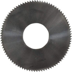 Made in USA - 1-3/4" Diam x 0.016" Blade Thickness x 5/8" Arbor Hole Diam, 90 Tooth Slitting and Slotting Saw - Arbor Connection, Solid Carbide, Concave Ground - Makers Industrial Supply