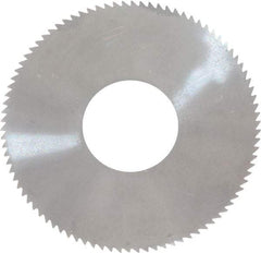 Made in USA - 1-3/4" Diam x 0.025" Blade Thickness x 5/8" Arbor Hole Diam, 90 Tooth Slitting and Slotting Saw - Arbor Connection, Solid Carbide, Concave Ground - Makers Industrial Supply