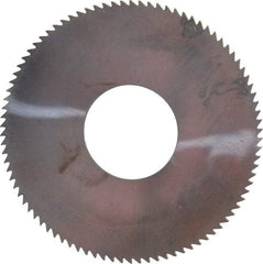 Made in USA - 1-3/4" Diam x 0.045" Blade Thickness x 5/8" Arbor Hole Diam, 90 Tooth Slitting and Slotting Saw - Arbor Connection, Solid Carbide, Concave Ground - Makers Industrial Supply