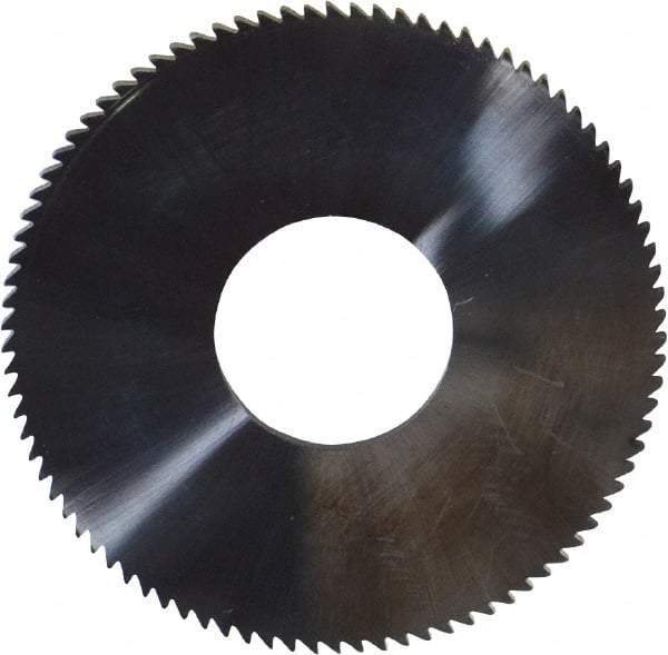 Made in USA - 1-3/4" Diam x 0.064" Blade Thickness x 5/8" Arbor Hole Diam, 90 Tooth Slitting and Slotting Saw - Arbor Connection, Solid Carbide, Concave Ground - Makers Industrial Supply