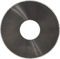 Made in USA - 1-1/2" Diam x 0.032" Blade Thickness, 1/2" Arbor Hole Diam, 130 Teeth, Solid Carbide, Jeweler's Saw - Uncoated - Makers Industrial Supply