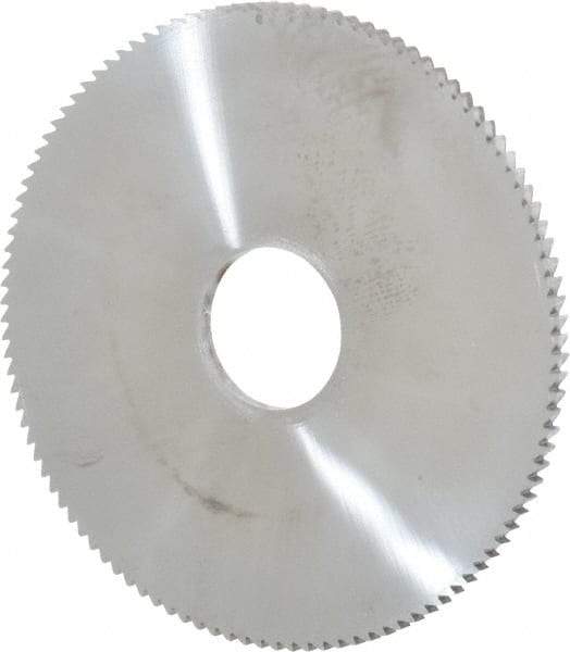 Made in USA - 2" Diam x 1/16" Thick, 1/2" Arbor Hole Diam, 110 Teeth, Solid Carbide Jeweler's Saw - Uncoated - Makers Industrial Supply