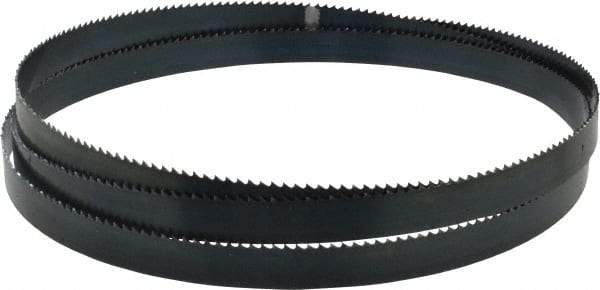 Starrett - 6 TPI, 7' 9" Long x 3/4" Wide x 0.032" Thick, Welded Band Saw Blade - Carbon Steel, Toothed Edge, Raker Tooth Set, Flexible Back, Contour Cutting - Makers Industrial Supply