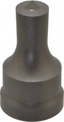 Cleveland Steel Tool - 9/16 Inch Diameter Round Ironworker Punch - 1-1/32 Inch Body Diameter, 1-5/32 Inch Head Diameter, 1-15/16 Inch Overall Length - Makers Industrial Supply