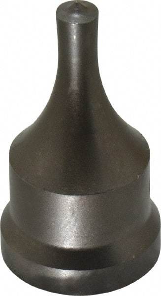 Cleveland Steel Tool - 5/16 Inch Diameter Round Ironworker Punch - 1-1/16 Inch Body Diameter, 1-7/32 Inch Head Diameter, 2-1/8 Inch Overall Length - Makers Industrial Supply