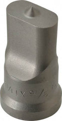 Cleveland Steel Tool - 9/16 Inch Wide Oblong Ironworker Punch - 1-1/16 Inch Body Diameter, 1-7/32 Inch Head Diameter, 2-1/8 Inch Overall Length - Makers Industrial Supply