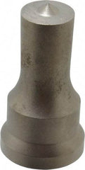 Cleveland Steel Tool - 3/4 Inch Diameter Round Ironworker Punch - 1-1/16 Inch Body Diameter, 1.24 Inch Head Diameter, 2-3/16 Inch Overall Length - Makers Industrial Supply