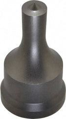 Cleveland Steel Tool - 1/2 Inch Diameter Round Ironworker Punch - 1-7/32 Inch Body Diameter, 1-3/8 Inch Head Diameter, 2-3/8 Inch Overall Length - Makers Industrial Supply