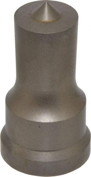 Cleveland Steel Tool - 15/16 Inch Diameter Round Ironworker Punch - 1-7/32 Inch Body Diameter, 1-3/8 Inch Head Diameter, 2-3/8 Inch Overall Length - Makers Industrial Supply