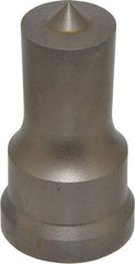 Cleveland Steel Tool - 15/16 Inch Diameter Round Ironworker Punch - 1-7/32 Inch Body Diameter, 1-3/8 Inch Head Diameter, 2-3/8 Inch Overall Length - Makers Industrial Supply