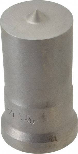 Cleveland Steel Tool - 1-1/4 Inch Diameter Round Ironworker Punch - 1-7/32 Inch Body Diameter, 1-3/8 Inch Head Diameter, 2-3/8 Inch Overall Length - Makers Industrial Supply