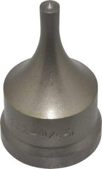 Cleveland Steel Tool - 5/16 Inch Diameter Round Ironworker Punch - 1-17/32 Inch Body Diameter, 1-11/16 Inch Head Diameter, 2-11/16 Inch Overall Length - Makers Industrial Supply