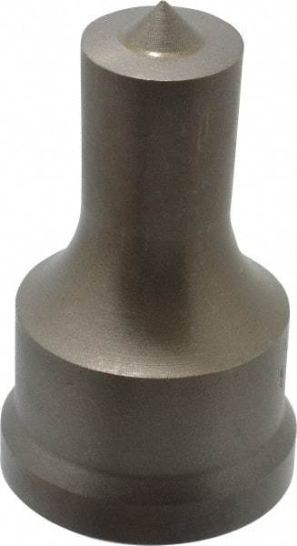 Cleveland Steel Tool - 7/8 Inch Diameter Round Ironworker Punch - 1-17/32 Inch Body Diameter, 1-11/16 Inch Head Diameter, 2-11/16 Inch Overall Length - Makers Industrial Supply