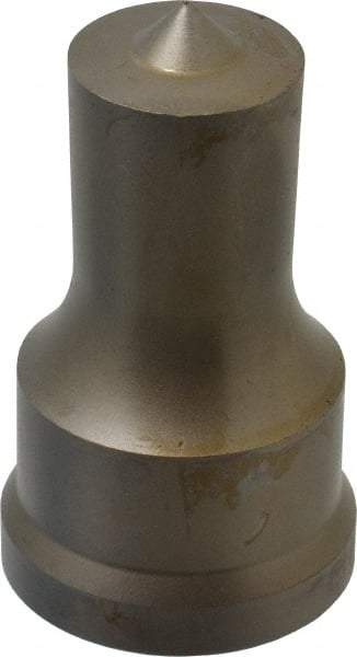 Cleveland Steel Tool - 1-1/16 Inch Diameter Round Ironworker Punch - 1-17/32 Inch Body Diameter, 1-11/16 Inch Head Diameter, 2-11/16 Inch Overall Length - Makers Industrial Supply