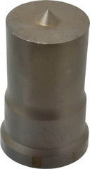 Cleveland Steel Tool - 1-1/2 Inch Diameter Round Ironworker Punch - 1-17/32 Inch Body Diameter, 1-11/16 Inch Head Diameter, 2-11/16 Inch Overall Length - Makers Industrial Supply