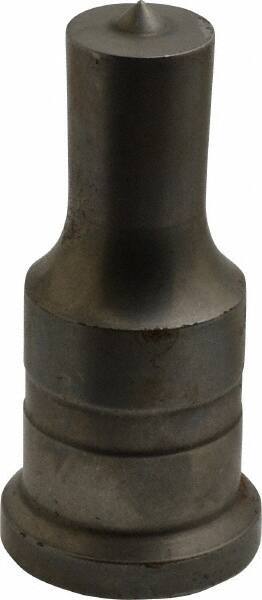 Cleveland Steel Tool - 13/16 Inch Diameter Round Ironworker Punch - 1-1/4 Inch Body Diameter, 1-1/2 Inch Head Diameter, 3-1/8 Inch Overall Length - Makers Industrial Supply