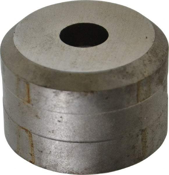 Cleveland Steel Tool - 7/16 Inch Diameter Round Ironworker Die - 1-1/2 Inch Head Diameter, 1 Inch Head Height - Makers Industrial Supply