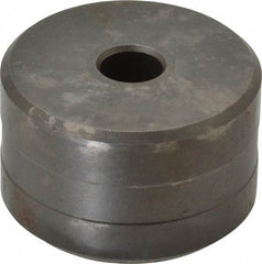 Cleveland Steel Tool - 9/32 Inch Diameter Round Ironworker Die - 1-13/16 Inch Head Diameter, 1-1/8 Inch Head Height - Makers Industrial Supply