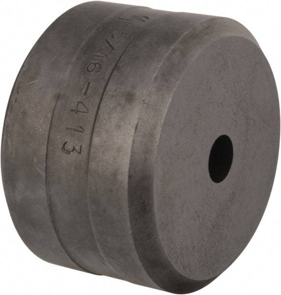 Cleveland Steel Tool - 5/16 Inch Diameter Round Ironworker Die - 1-13/16 Inch Head Diameter, 1-1/8 Inch Head Height - Makers Industrial Supply