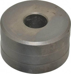 Cleveland Steel Tool - 15/32 Inch Diameter Round Ironworker Die - 1-13/16 Inch Head Diameter, 1-1/8 Inch Head Height - Makers Industrial Supply