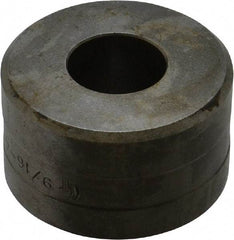 Cleveland Steel Tool - 9/16 Inch Diameter Round Ironworker Die - 1-13/16 Inch Head Diameter, 1-1/8 Inch Head Height - Makers Industrial Supply