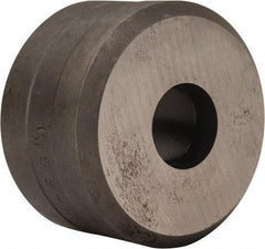 Cleveland Steel Tool - 5/8 Inch Diameter Round Ironworker Die - 1-13/16 Inch Head Diameter, 1-1/8 Inch Head Height - Makers Industrial Supply