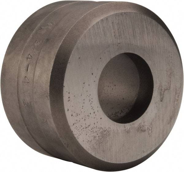 Cleveland Steel Tool - 3/4 Inch Diameter Round Ironworker Die - 1-13/16 Inch Head Diameter, 1-1/8 Inch Head Height - Makers Industrial Supply