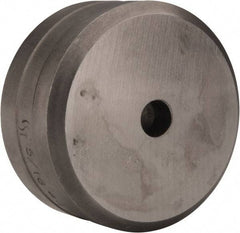 Cleveland Steel Tool - 5/16 Inch Diameter Round Ironworker Die - 2 Inch Head Diameter, 1 Inch Head Height - Makers Industrial Supply