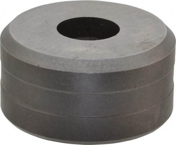 Cleveland Steel Tool - 23/32 Inch Diameter Round Ironworker Die - 2 Inch Head Diameter, 1 Inch Head Height - Makers Industrial Supply