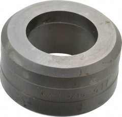 Cleveland Steel Tool - 1-3/16 Inch Diameter Round Ironworker Die - 2 Inch Head Diameter, 1 Inch Head Height - Makers Industrial Supply