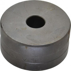 Cleveland Steel Tool - 1/2 Inch Diameter Round Ironworker Die - 2-3/8 Inch Head Diameter, 1-1/4 Inch Head Height - Makers Industrial Supply