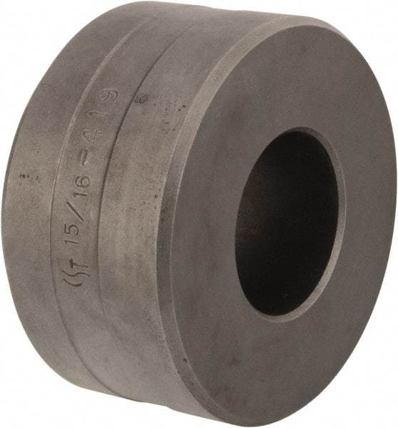 Cleveland Steel Tool - 15/16 Inch Diameter Round Ironworker Die - 2-3/8 Inch Head Diameter, 1-1/4 Inch Head Height - Makers Industrial Supply