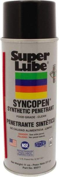 Synco Chemical - 11 oz Aerosol Synthetic Penetrant - Food Grade - Makers Industrial Supply