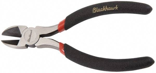 Blackhawk by Proto - 6-1/2" OAL, 10 AWG Capacity, Diagonal Cutter - 13/16" Jaw Length x 7/8" Jaw Width, Cushion Grip Handle - Makers Industrial Supply