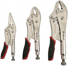 Blackhawk by Proto - 3 Piece Locking Plier Set - Comes in Pouch - Makers Industrial Supply