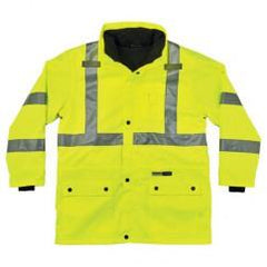 8385 M LIME 4-IN-1 JACKET - Makers Industrial Supply