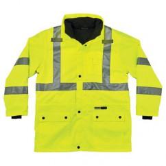 8385 L LIME 4-IN-1 JACKET - Makers Industrial Supply