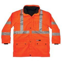 8385 L ORANGE 4-IN-1 JACKET - Makers Industrial Supply