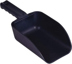 Remco - 32 oz Blue Polypropylene & Semi-Ferrous Additive Flat Bottom Scoop - 4.3" Wide x 3" Deep Bowl, 11-1/2" OAL - Makers Industrial Supply