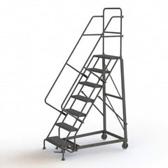 TRI-ARC - Rolling & Wall Mounted Ladders & Platforms Type: Rolling Warehouse Ladder Style: Rolling Safety Ladder - Makers Industrial Supply