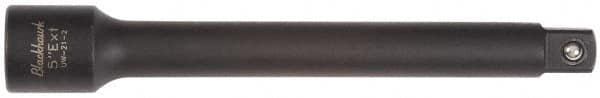 Blackhawk by Proto - 3/8" Drive Impact Socket Extension - 5" OAL, Black Oxide Finish - Makers Industrial Supply