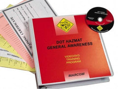 Marcom - DOT HazMat General Awareness, Multimedia Training Kit - 17 Minute Run Time DVD, English and Spanish - Makers Industrial Supply